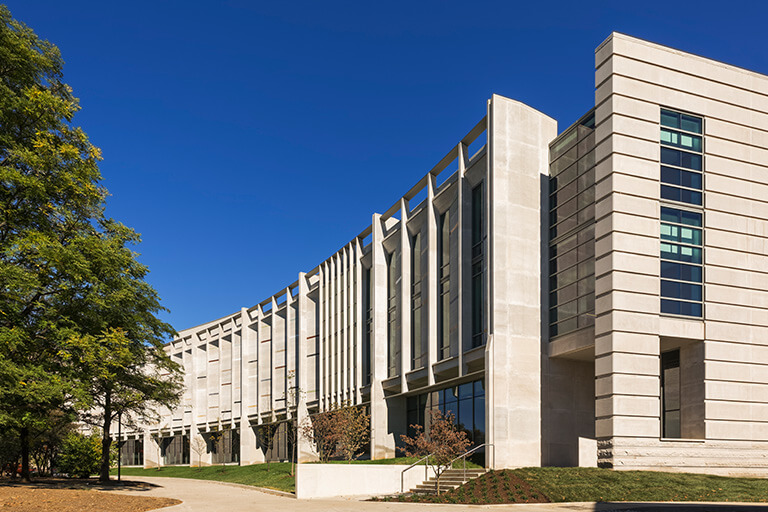 The Global and International Studies Building at the Hamilton Lugar School.