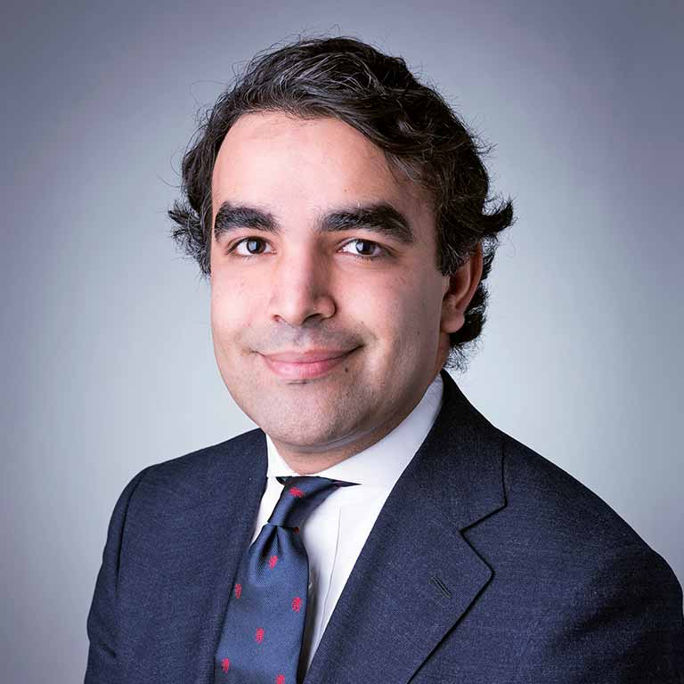 A headshot of Hussein Banai.